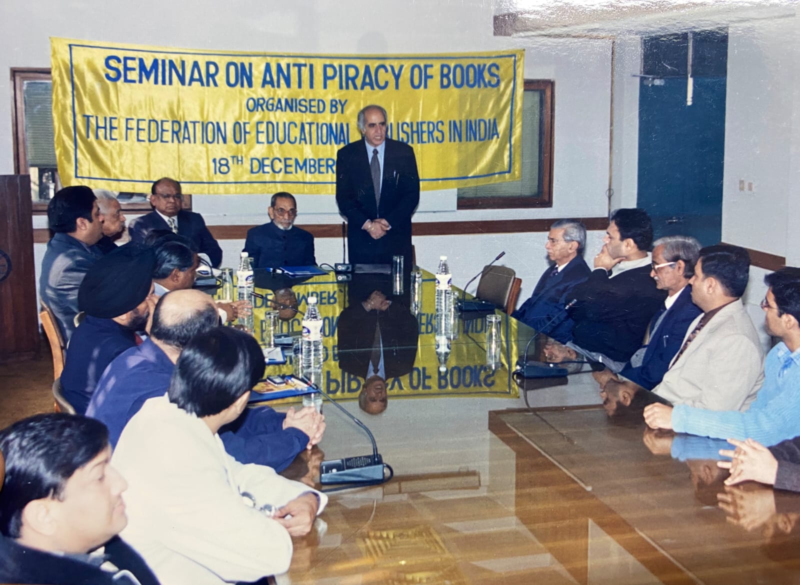 Prof. Dhillon at the FEPI Seminar on Anti-Piracy of Books